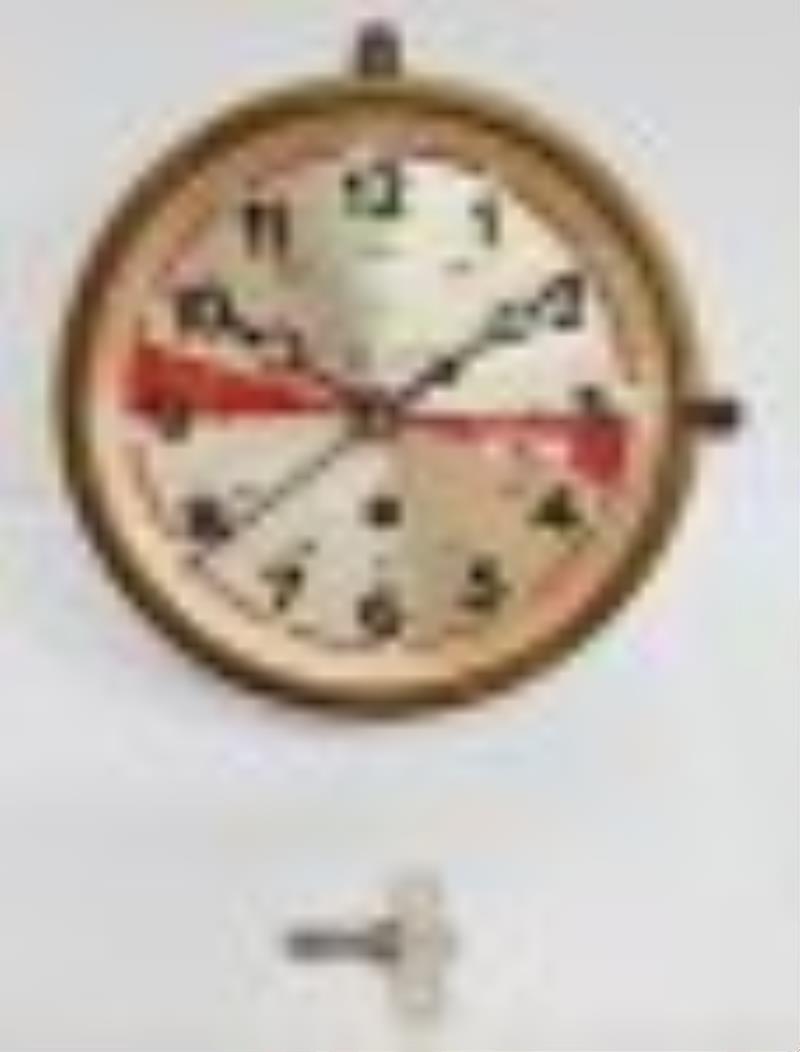 Junghans WWII German Navy Radio Room Ships Clock