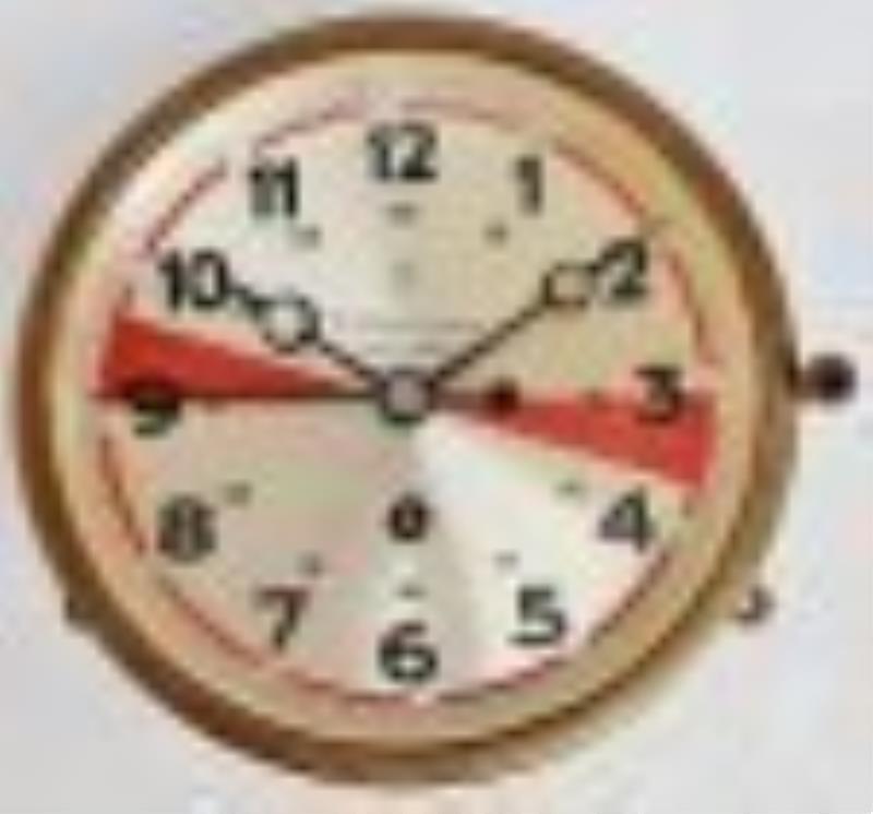 Junghans WWII German Navy Radio Room Ships Clock