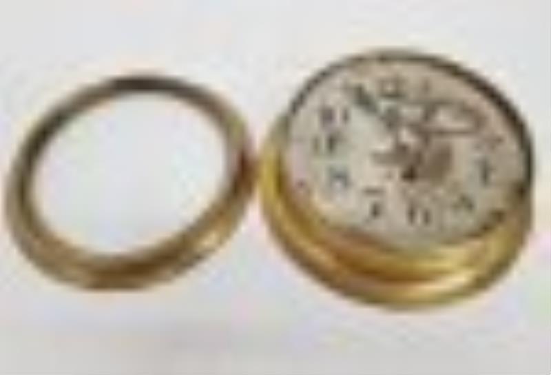 Vintage Seth Thomas U.S. Navy Ships Clock Key Wind Price Guide