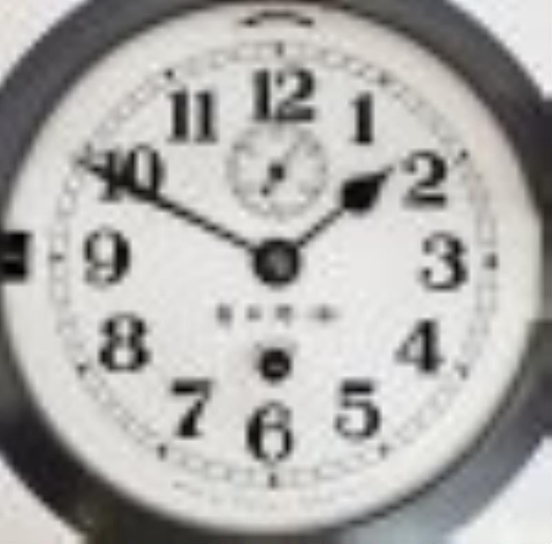 Vintage WWII Imperial Japanese Navy Seikosha Clock