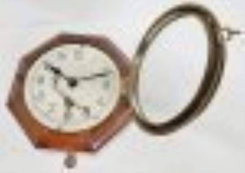 Junghans Kreigsmarine KM Octagonal Key Wind Wall Clock Price Guide