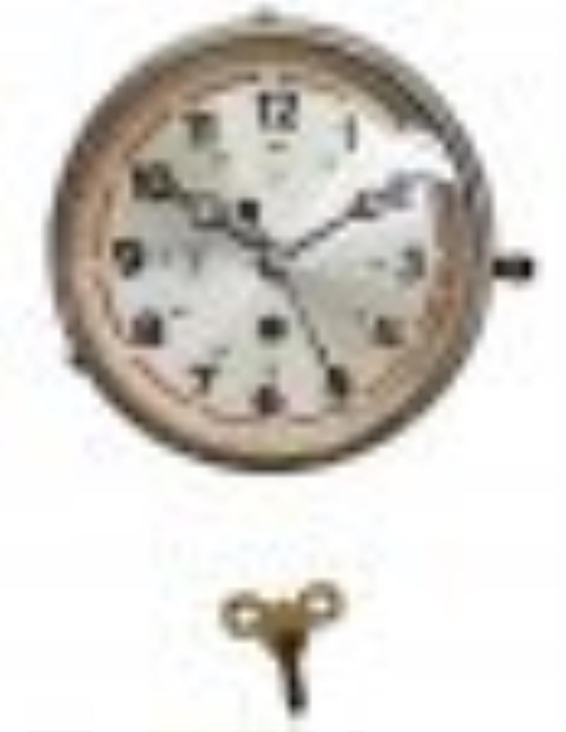 Junghans WWII German Kreigsmarine Ships Clock Key Wind