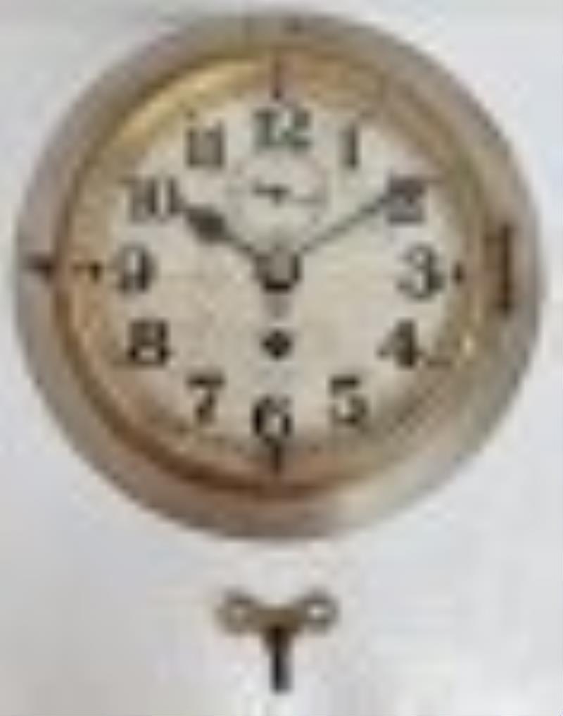 Vintage Seikosha IJN Fusee Anchor Stamp 8 Day