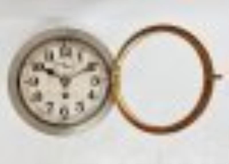 Vintage Seikosha IJN Fusee Anchor Stamp 8 Day Clock