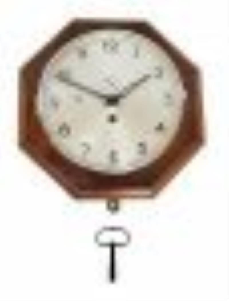 Vintage WWII German Navy Kriegsmarine Large Wood Clock