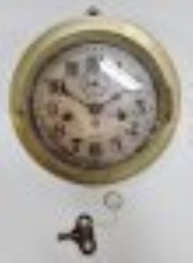 IJN Striker Seikosha Very Early Production Brass Clock