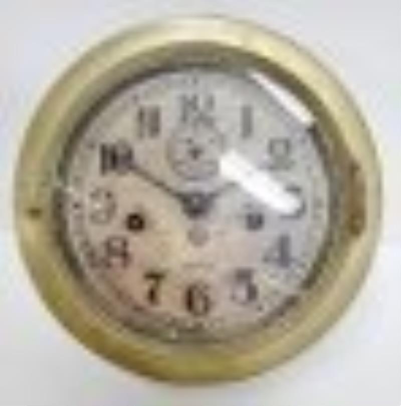 IJN Striker Seikosha Very Early Production Brass Clock