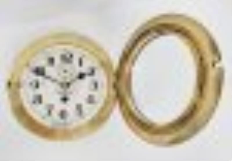 IJN WWII Seikosha Heavy Brass Ships Clock Fusee