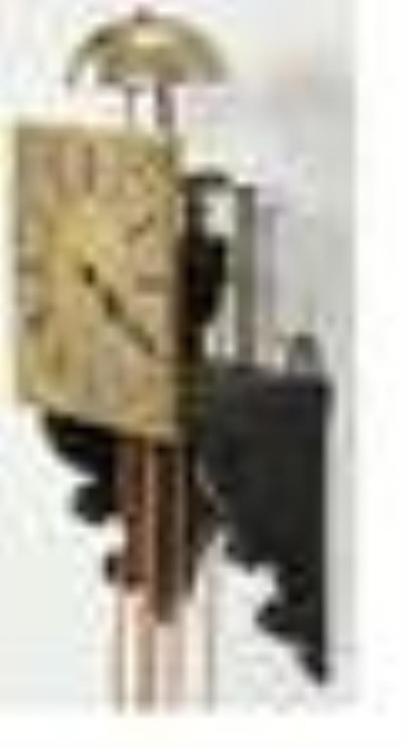 Early English Brass Wall Clock