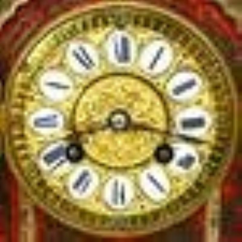 French Boulle Mantel Clock