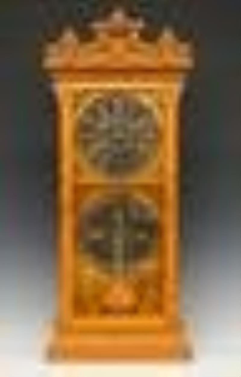 Ithaca Belgrade Calendar Shelf Clock