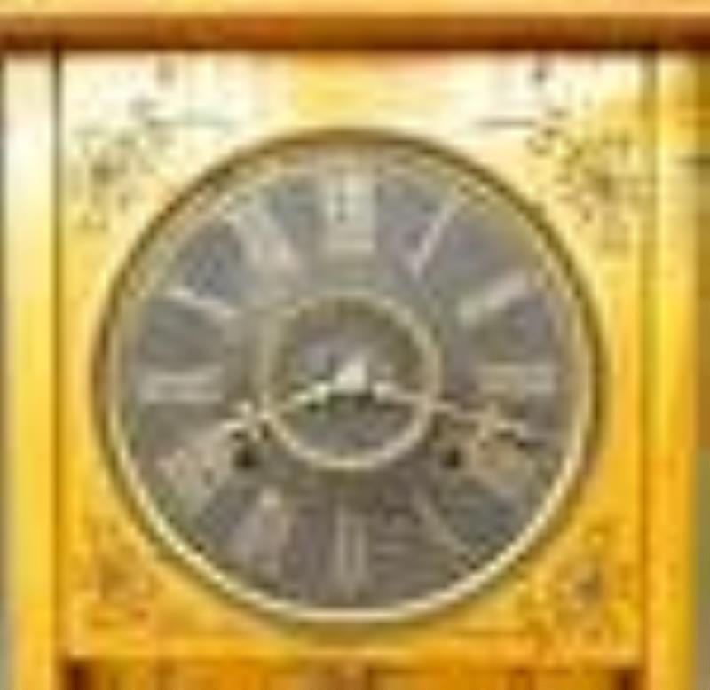 Ithaca Belgrade Calendar Shelf Clock