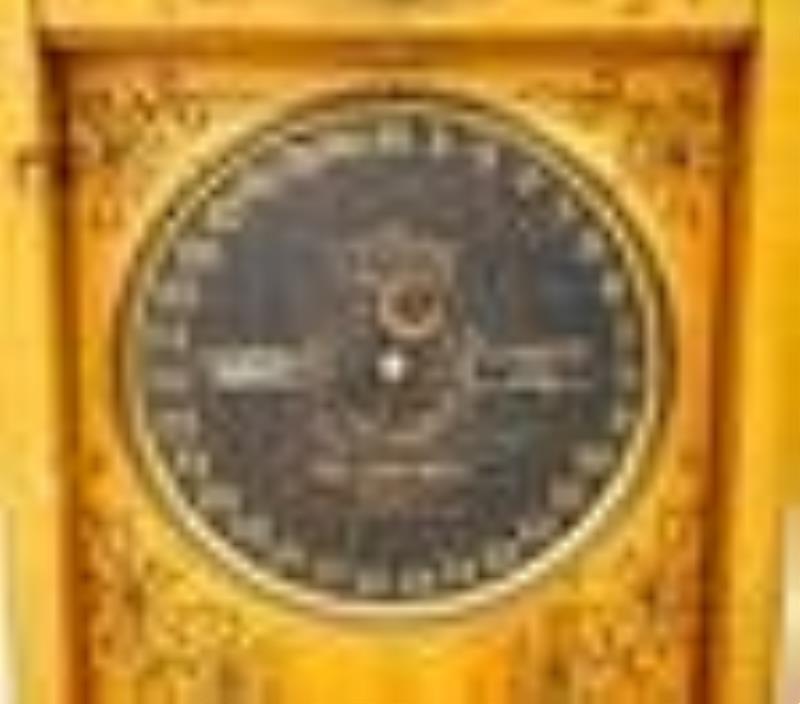 Ithaca Belgrade Calendar Shelf Clock