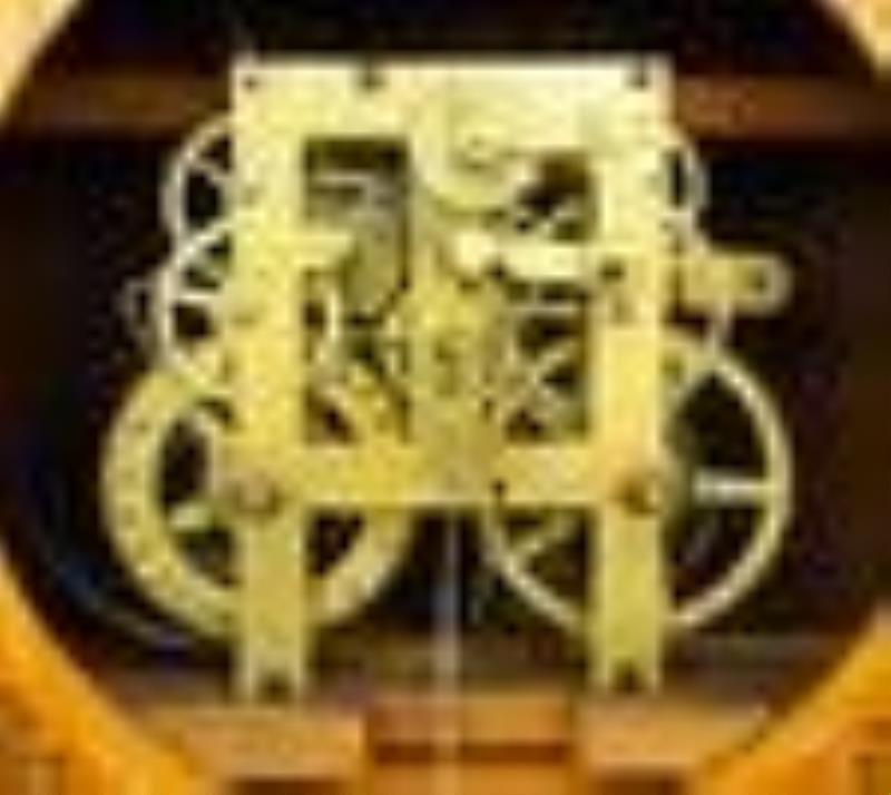 Ithaca Belgrade Calendar Shelf Clock