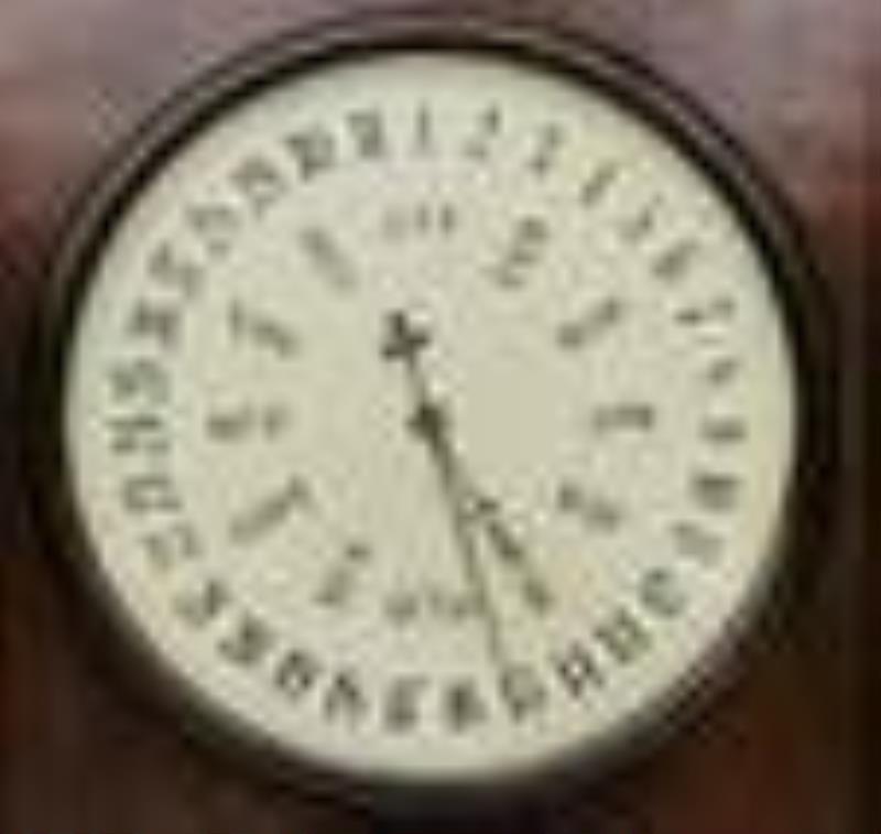 L.F. & W.W. Carter Calendar No. 8 Shelf Clock