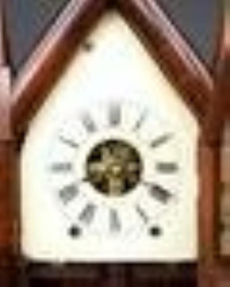 Birge & Fuller Wagon Spring Shelf Clock
