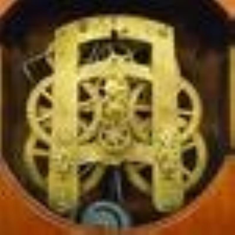 Southern Calendar Clock Co. Fashion No. 5 Parlor Clock