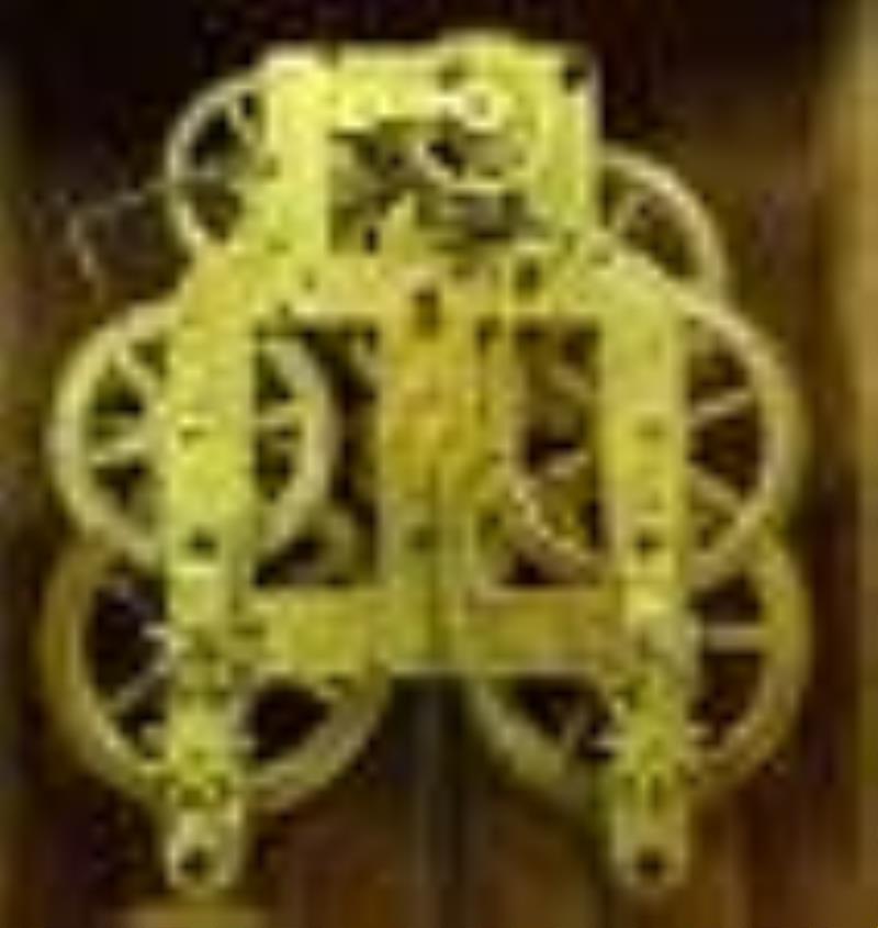 Seth Thomas Office Calendar No. 6 Wall Clock