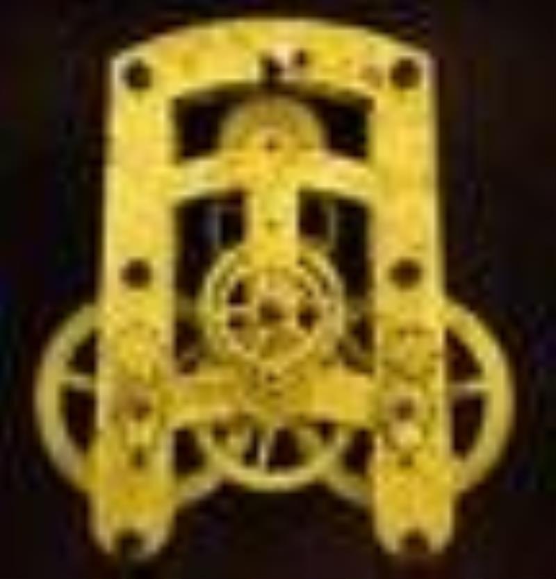 American Watchman's Time Detector Wall Clock