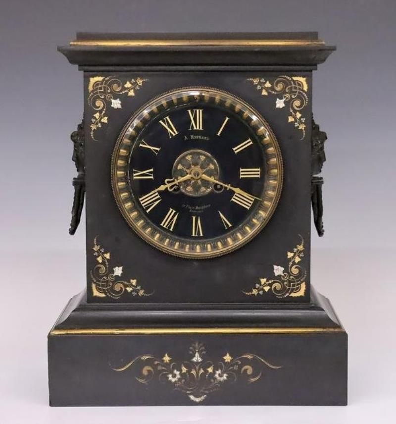 S. Marti Slate Mantel Clock