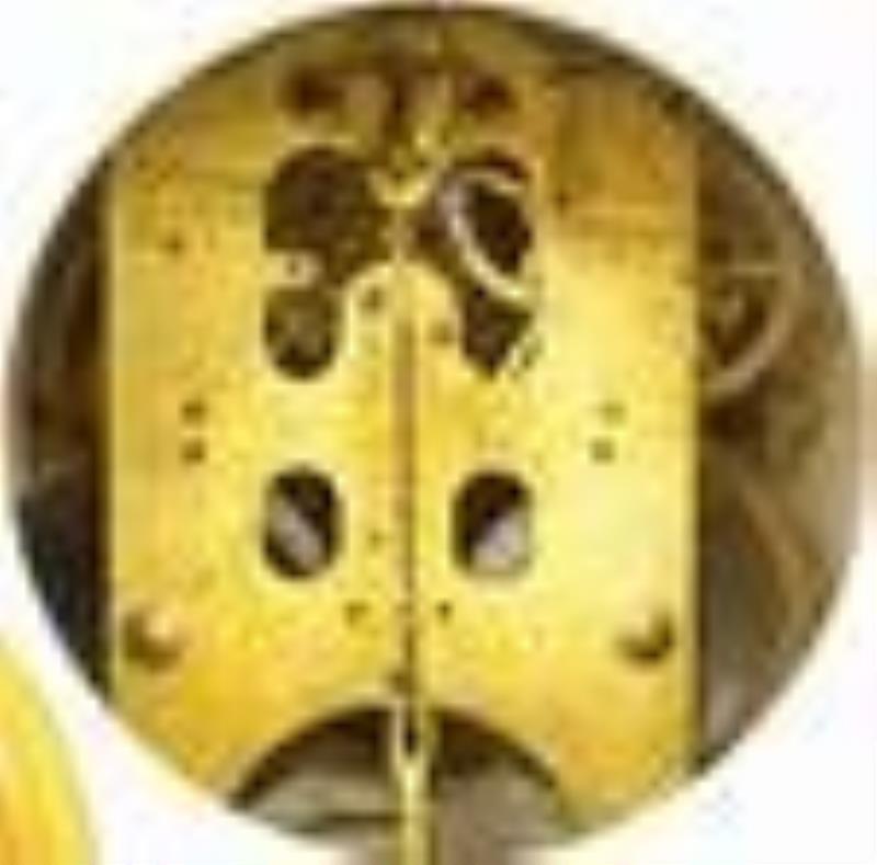 Ansonia La Bretagne China Shelf Clock