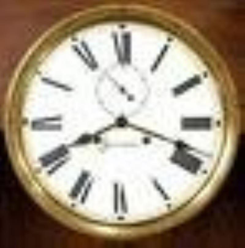Sessions Regulator No. 3 Wall Clock