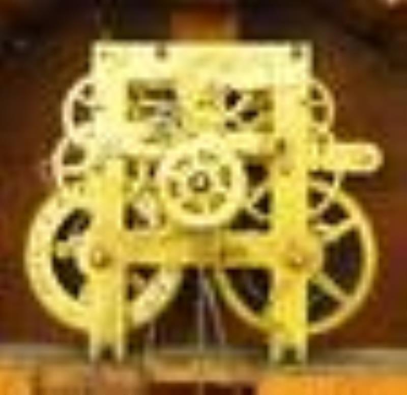 Ithaca No. 11 Calendar Shelf Clock