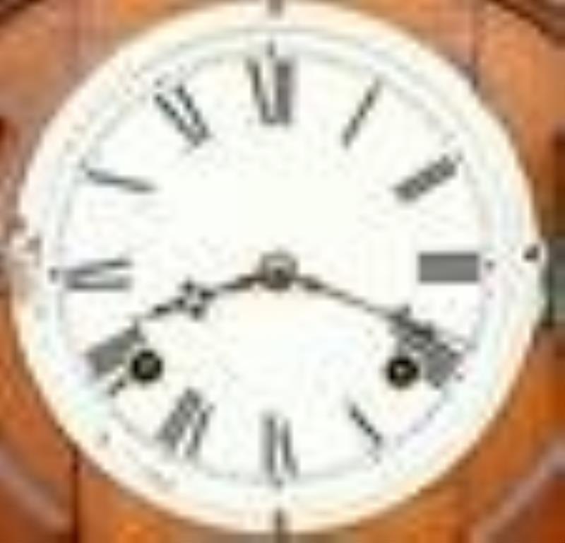 Ithaca No. 7 Cottage Calendar Clock