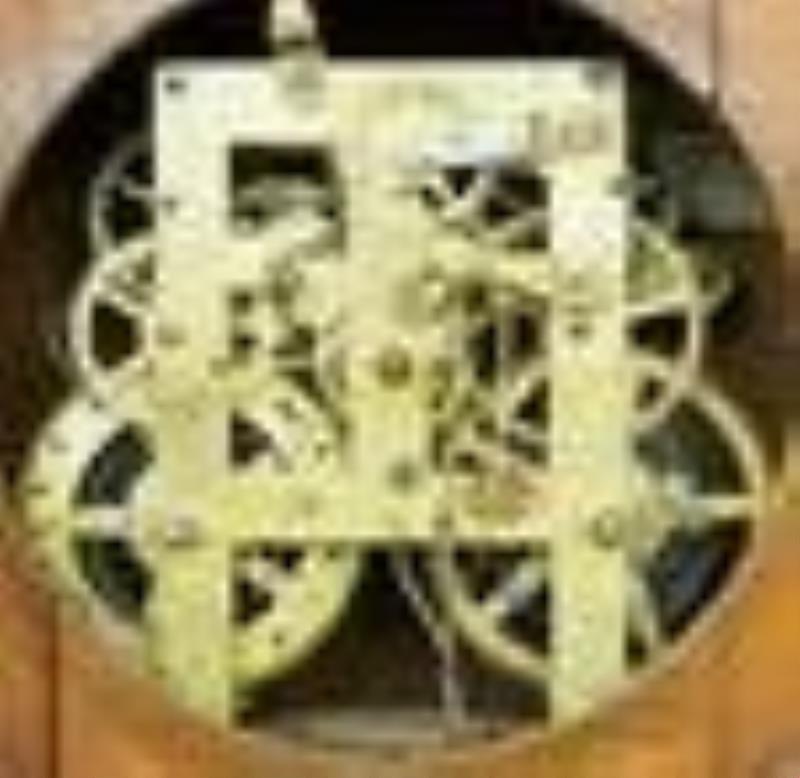Ithaca No. 7 Cottage Calendar Clock
