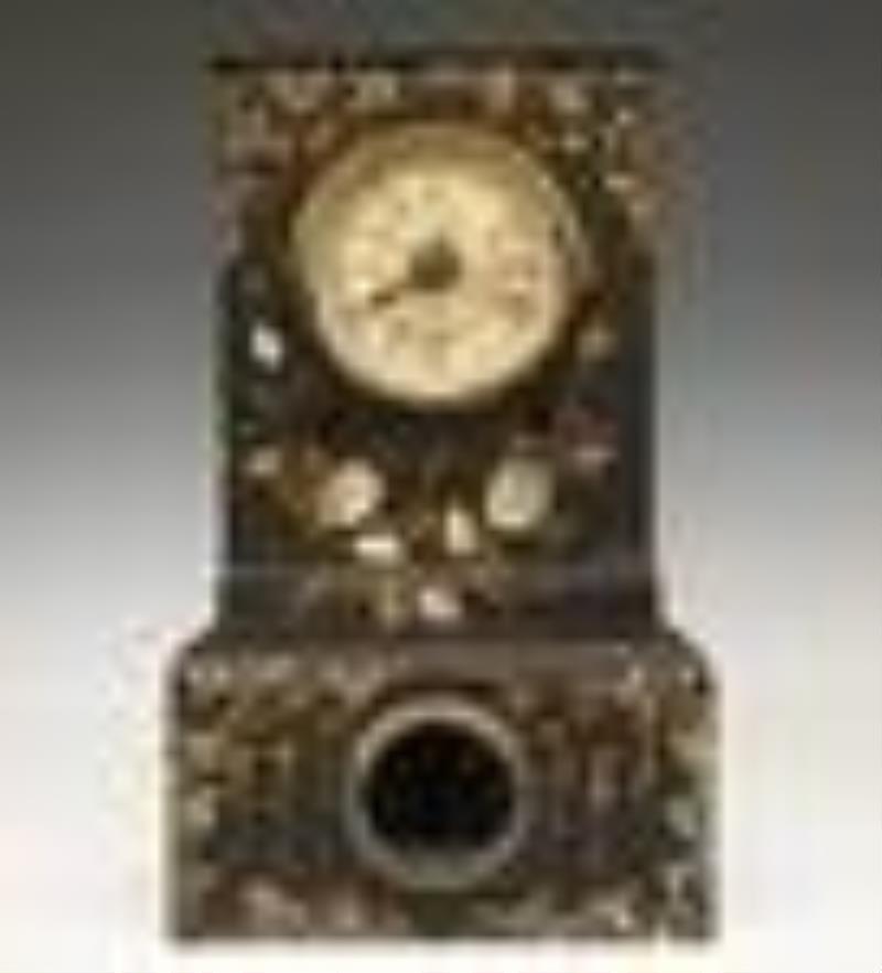 J.C. Brown Iron Shelf Clock