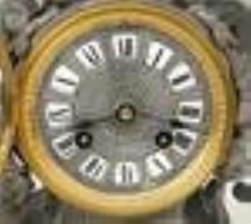 Japy Freres French Figural Clock