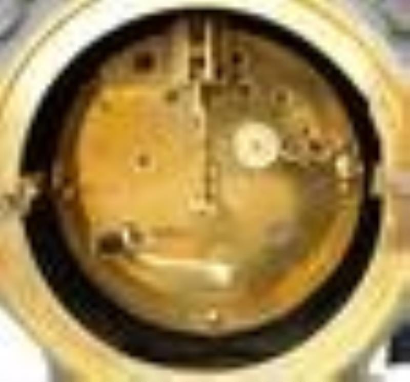 Japy Freres French Figural Clock