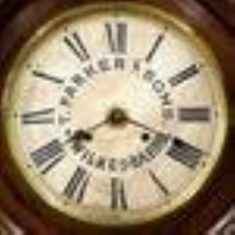 Gilbert Circle Drop Wall Clock