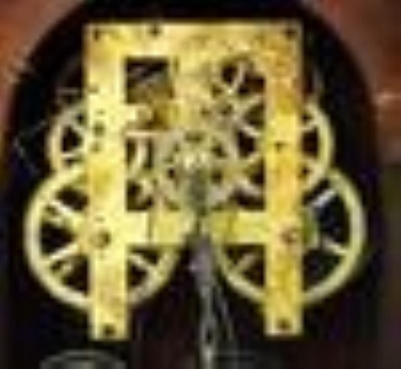 Waterbury Hudson Kitchen Shelf Clock