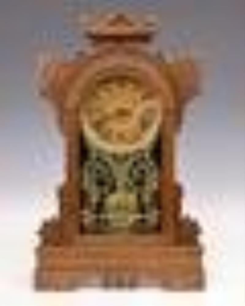 William L. Gilbert Peto Kitchen Shelf Clock