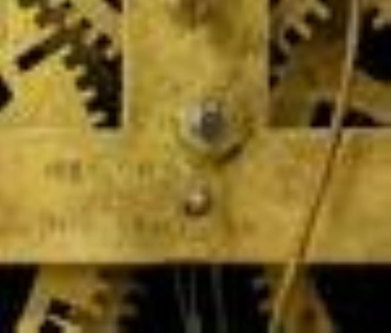 William L. Gilbert Peto Kitchen Shelf Clock