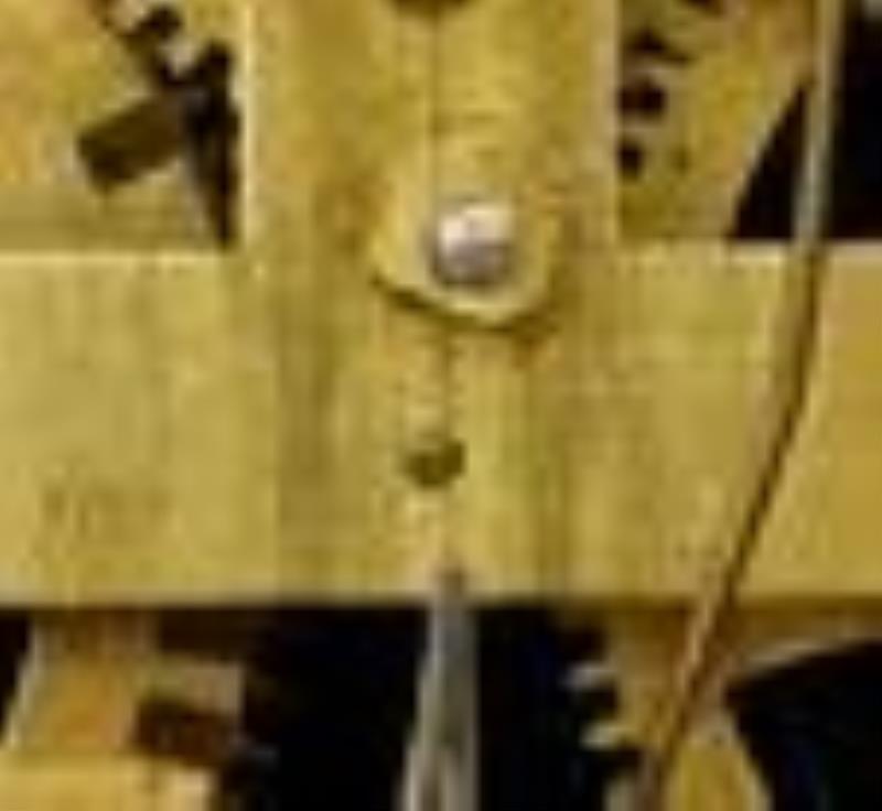 William L. Gilbert Panther Kitchen Shelf Clock