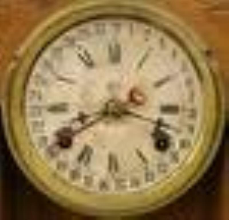 Waterbury Calendar Kitchen Shelf Clock