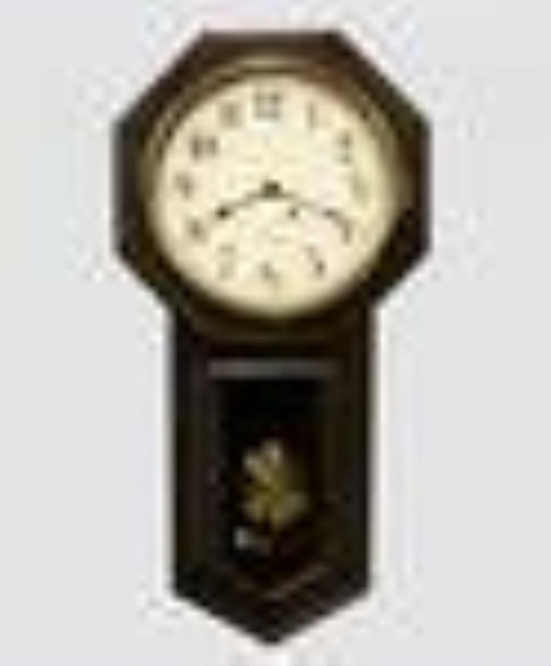 Seth Thomas Globe Schoolhouse Clock