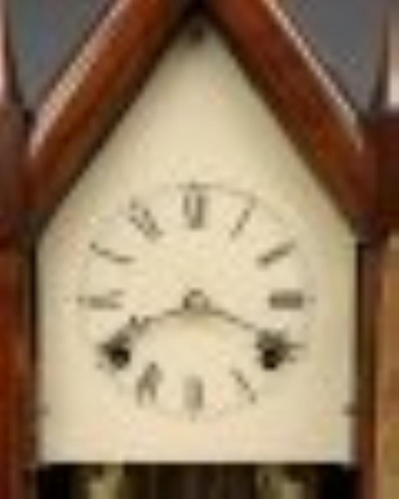 Chauncey Boardman Fusee Steeple Clock