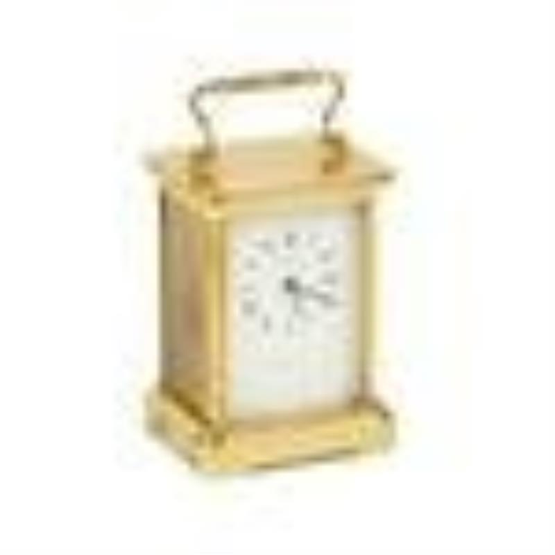 Tiffany and Co. Brass Carriage Clock