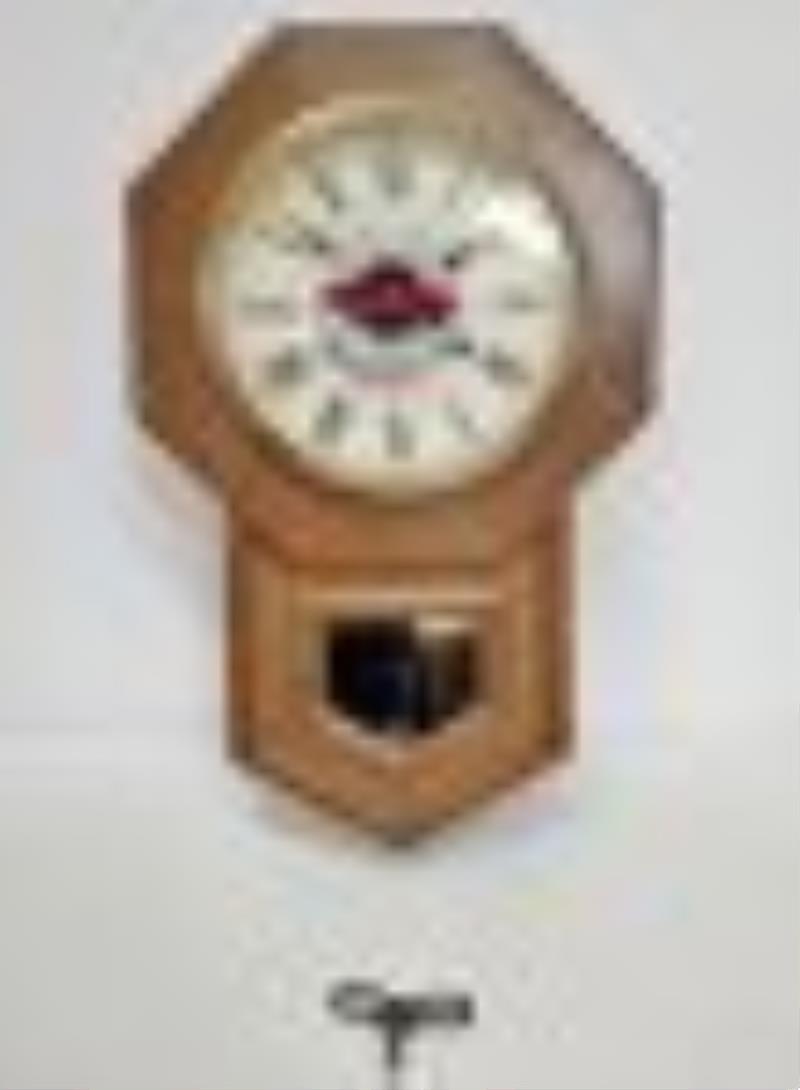 Montgomery Ward Triumph Register America Pendulum Clock