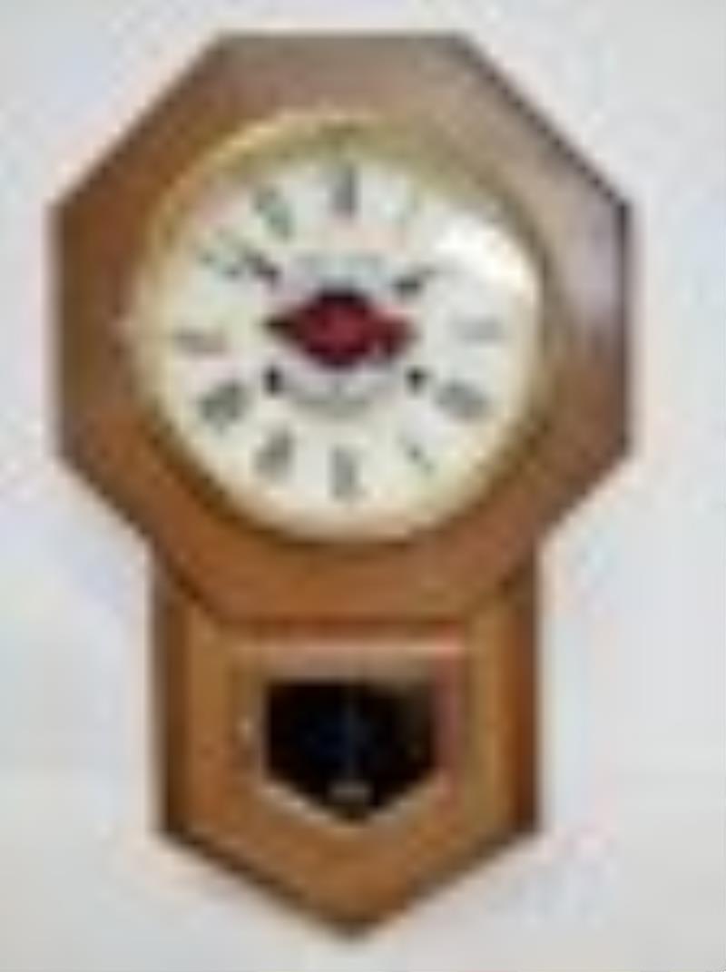 Montgomery Ward Triumph Register America Pendulum Clock