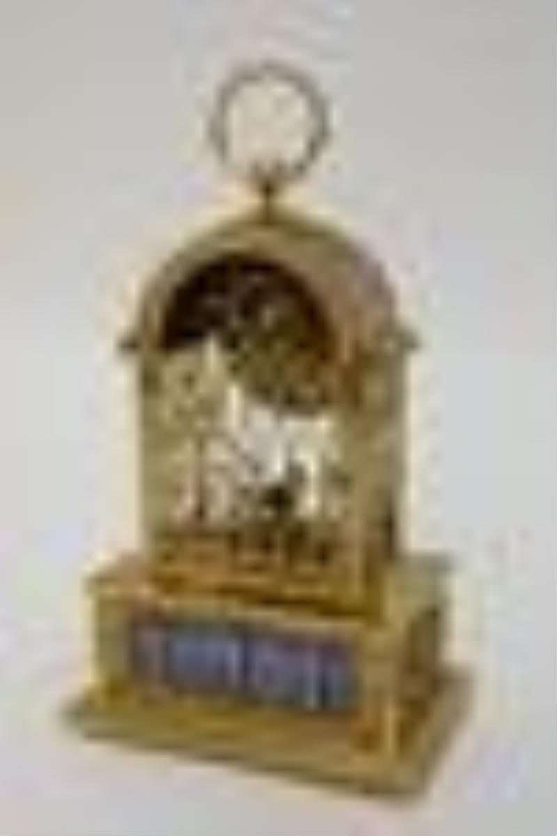 Imhof Mantle Clock w Singing Bird Automaton