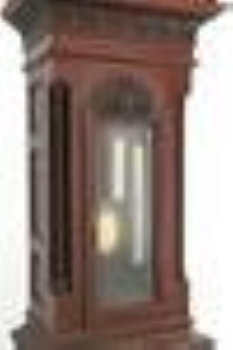 J.E. Caldwell Three Weight Grandfather Clock