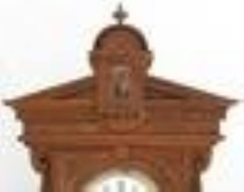Gilbert No. 8 Hanging Jewelers Regulator Clock