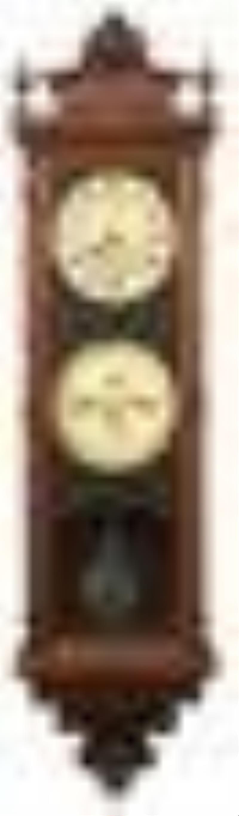 Ithaca Regulator No. 1 Calendar Wall Clock