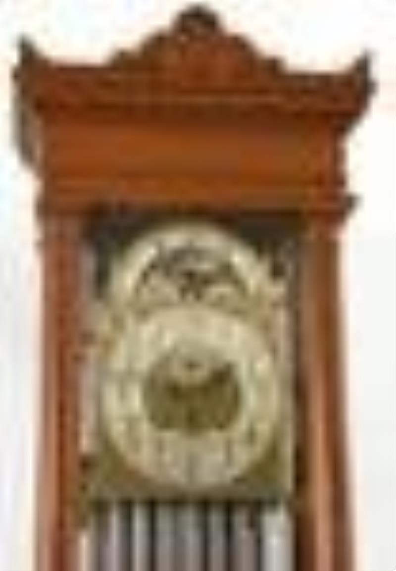 Theodore B. Starr Oak Tall Case Clock