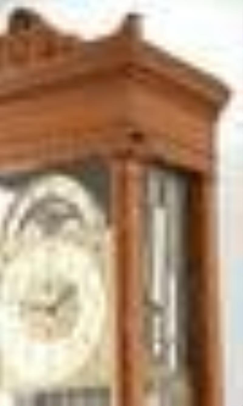 Theodore B. Starr Oak Tall Case Clock