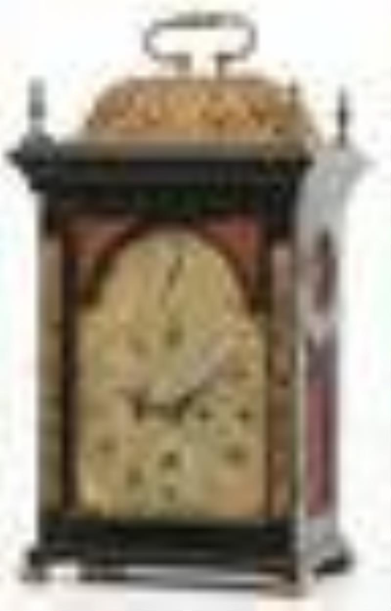 Georgian Double Fusee Bracket Clock by Charles Newman,